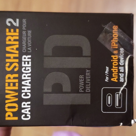 NIB "ToughTested" Power Share 2 Fast Charge Car Charger-2 port - Picture 3 of 4